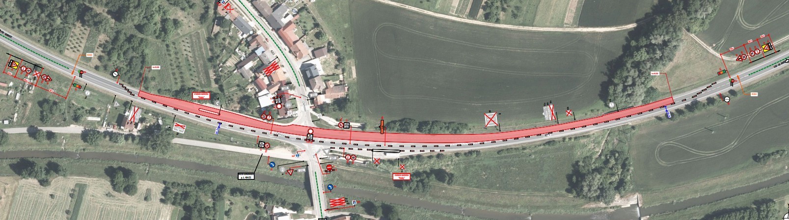 ŘSD – Oprava silnice I/50 ve Véskách – upozornění pro řidiče