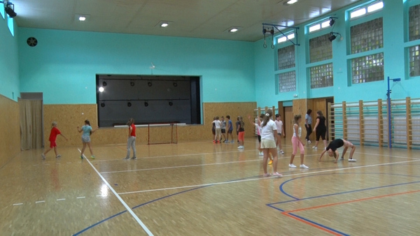 Tělocvična u Základní školy v Jarošově prošla velkou proměnou