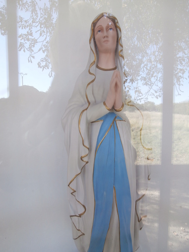 Barokní kaplička poblíž mařatického hřbitova