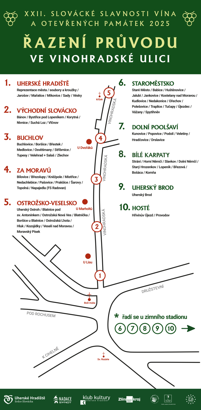 Srdce Slovácka otevře svou náruč největší oslavě vína, tradic a folkloru - XXII. Slovácké slavnosti vína a otevřených památek se blíží