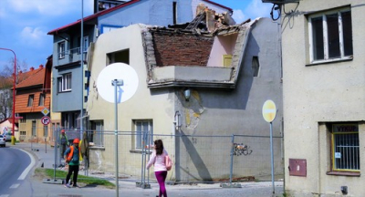 Ruina v Rybárnách je zdemolována, projektuje se dopravní řešení celé lokality
