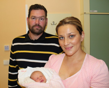 První občánek 2018 s rodiči