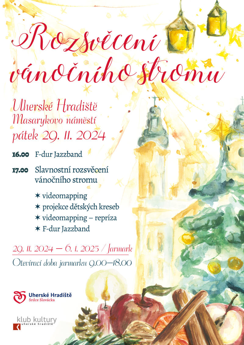 Rozsvícení vánočního stromu