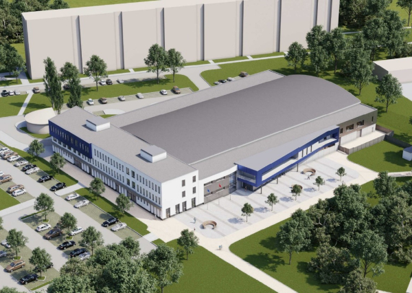 Zimní stadion Uherské Hradiště - vizualizace