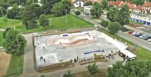 Volnočasový spot podél cyklotras v Uherském Hradišti