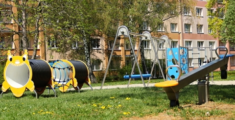Hřiště na Svatováclavské nabízí nové prvky, další se chystají