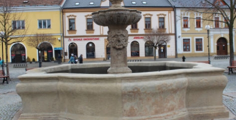 Kašna na Mariánském náměstí