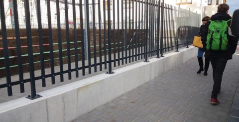 Oplocení kolem ZŠ UNESCO