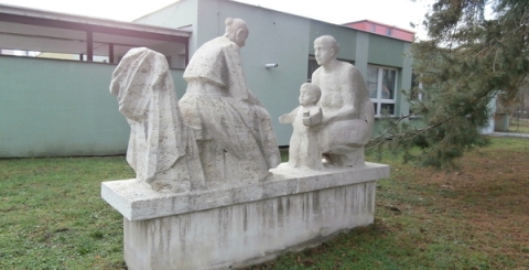 Socha Rodina ve Štěpnicích