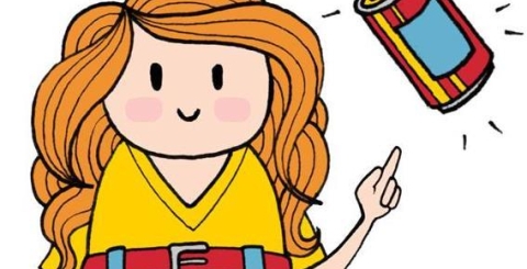 Komiks o třídění odpadu