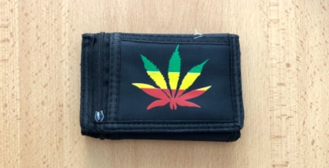 Černá látková peněženka / Ztráty a nálezy