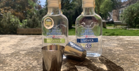 Slivovice, hruškovice a štamprle