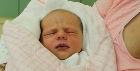 Anna Kristýna Prokopová, první občánek 2018