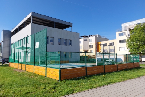Sportovní hřiště na ulici Slovácká