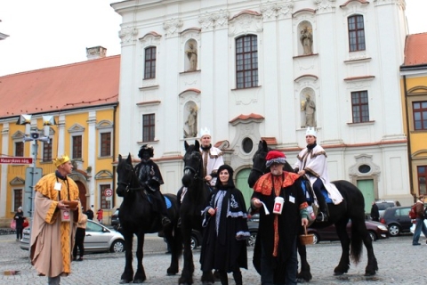 Tři králové na koních