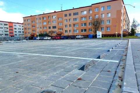 Parkoviště Sadová