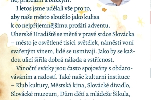 Brožura Čas Vánoc