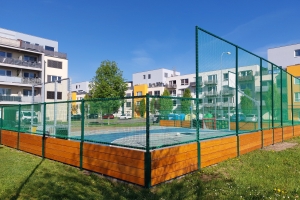 Sportovní hřiště na ulici Slovácká