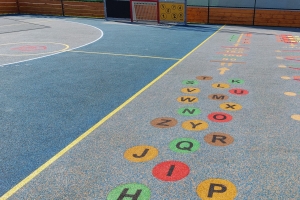 Sportovní hřiště na ulici Slovácká