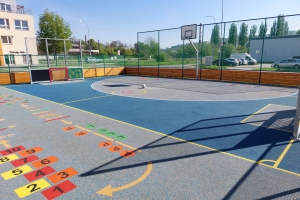 Sportovní hřiště na ulici Slovácká