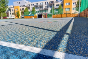 Sportovní hřiště na ulici Slovácká