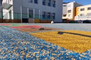 Sportovní hřiště na ulici Slovácká