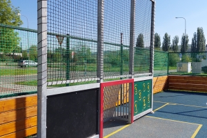Sportovní hřiště na ulici Slovácká