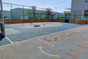 Sportovní hřiště na ulici Slovácká